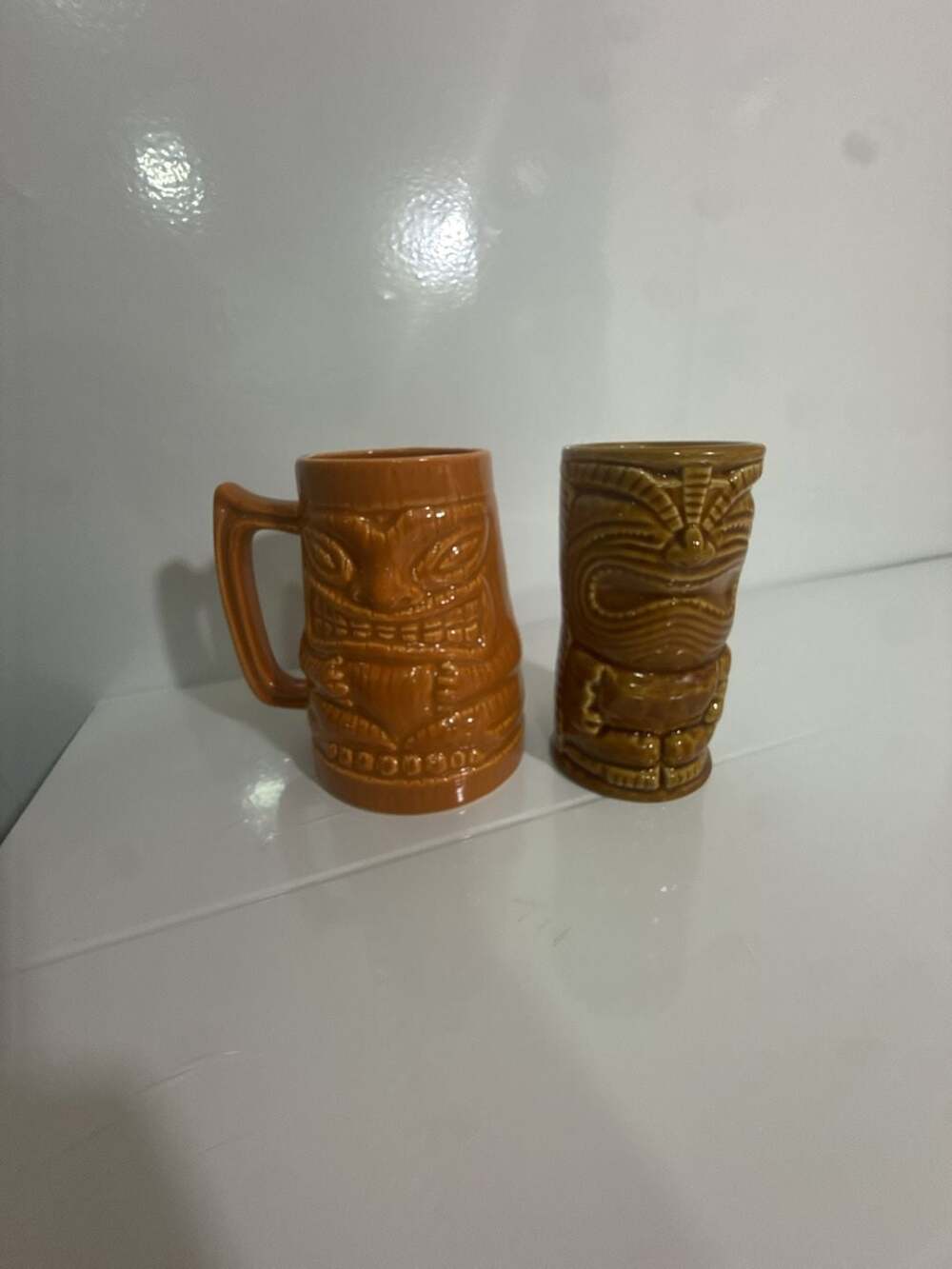 Sailor Jerry Spiced Rum Tiki Mug Set of 2